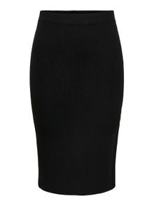 ONLY Midi Skirt -Black - 15233600