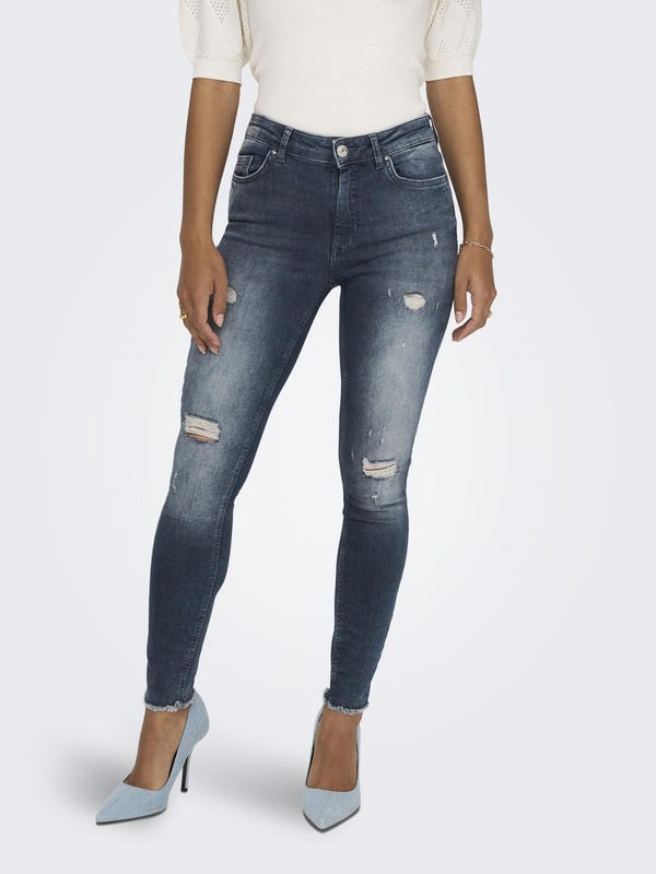 onlblush life mid ankle skinny fit jeans