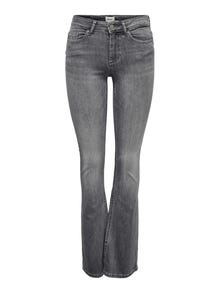 ONLY ONLBlush mid Flared Jeans -Grey Denim - 15233721