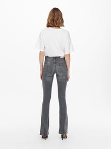 ONLY ONLBlush Mid Waist Flared Jeans -Grey Denim - 15233721