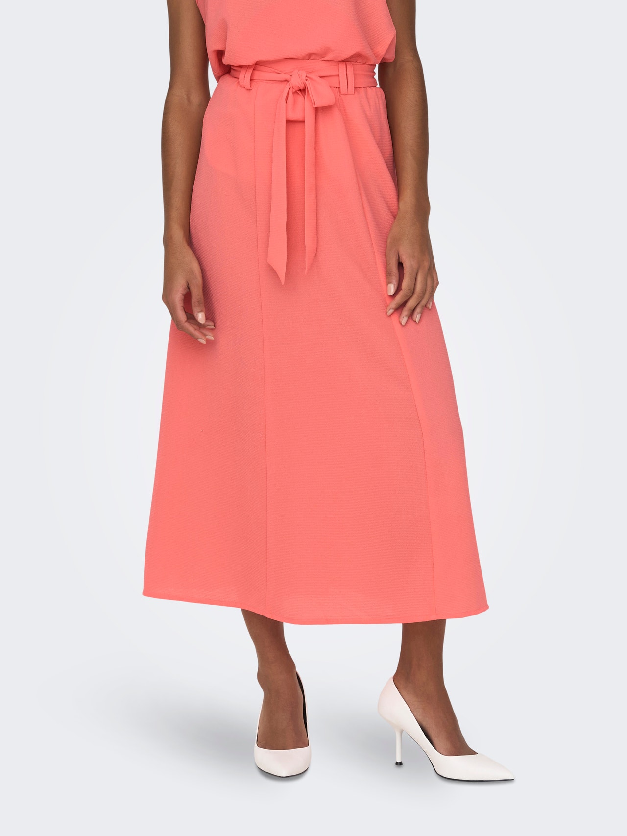 ONLY Midi skirt -Georgia Peach - 15233735