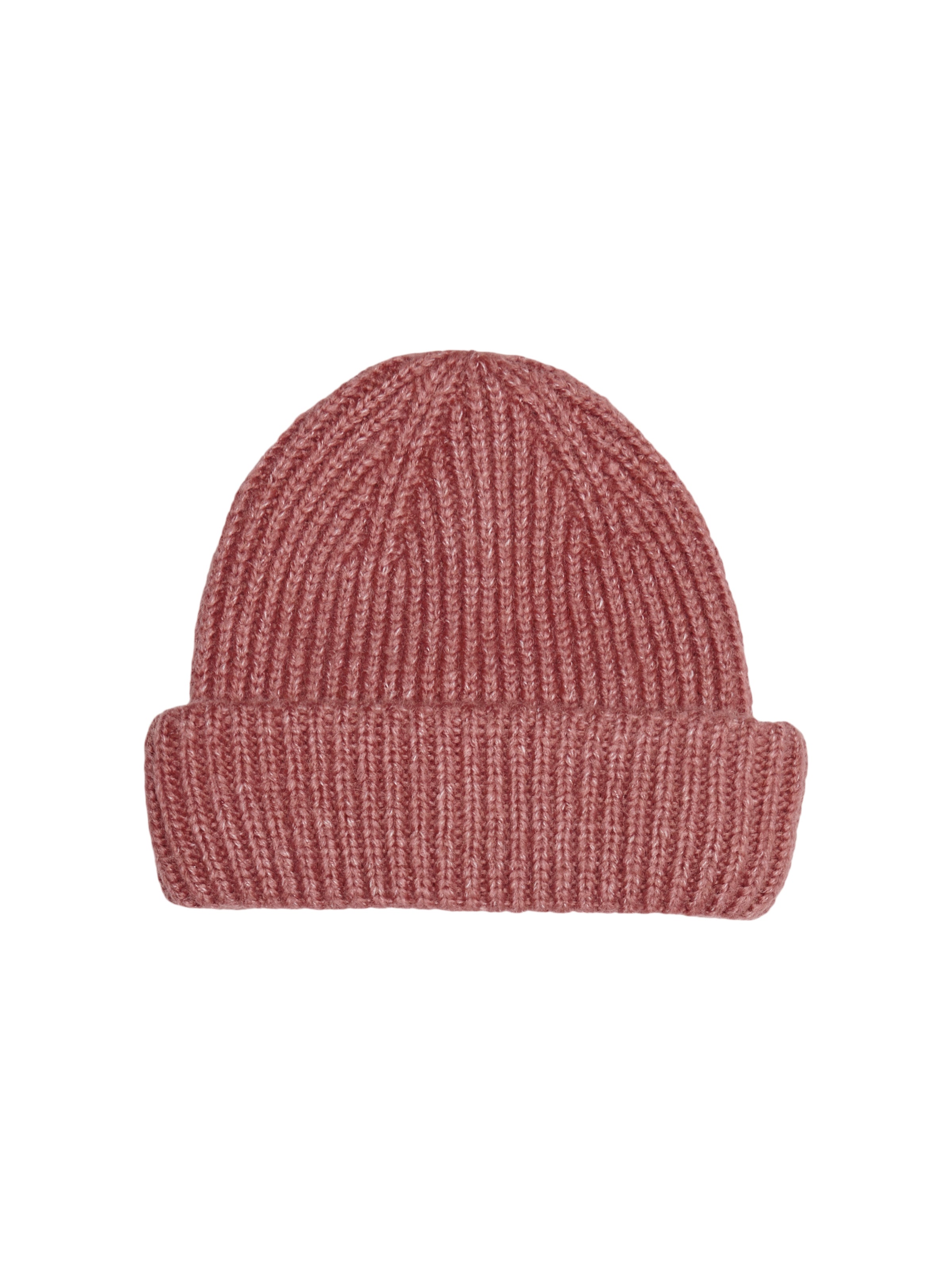 rose colored beanie