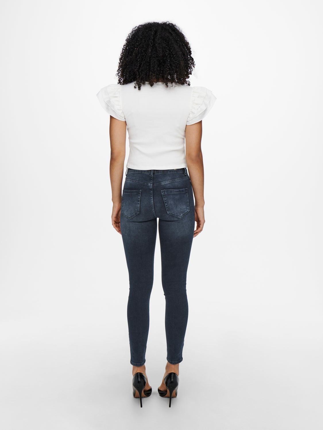 onlblush life hw ankle skinny fit jeans