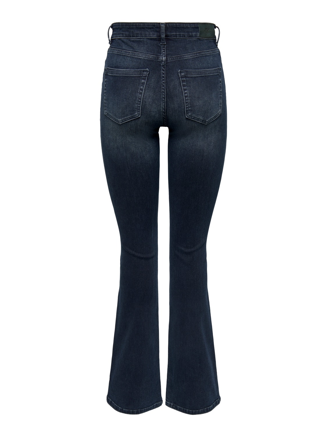 ONLY Ausgestellt Mittlere Taille Jeans -Blue Black Denim - 15233833