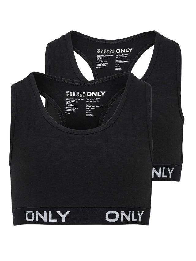 ONLY 2-pack logo Top - 15233994
