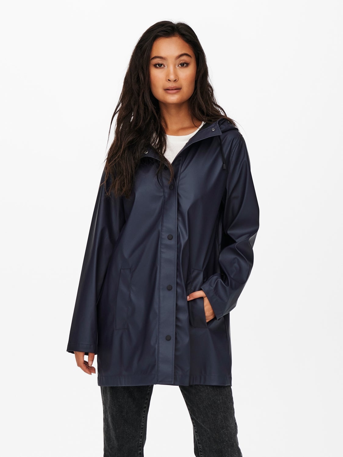 Solid colored Rain jacket with 20 