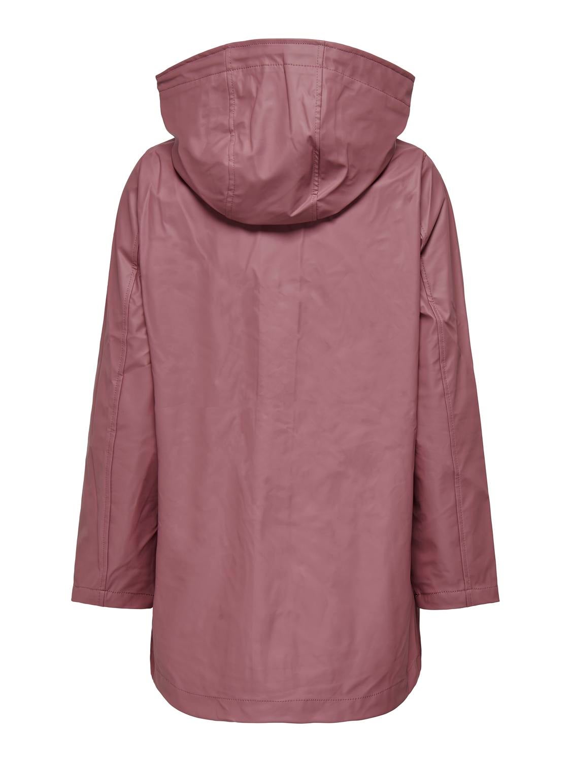Solid colored Rain jacket with 30 