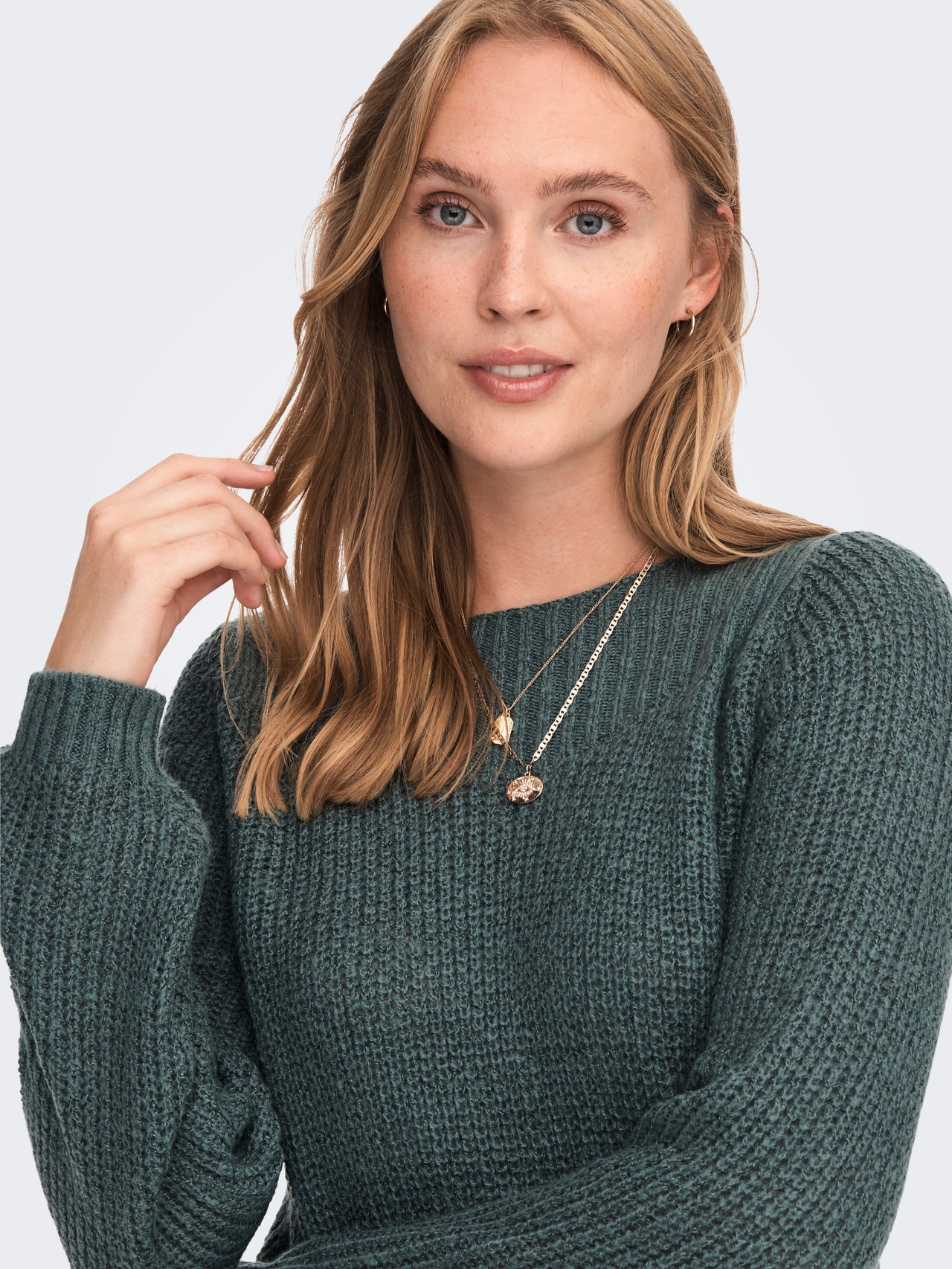 ONLY Boothals Knit Jurk -North Atlantic - 15234103