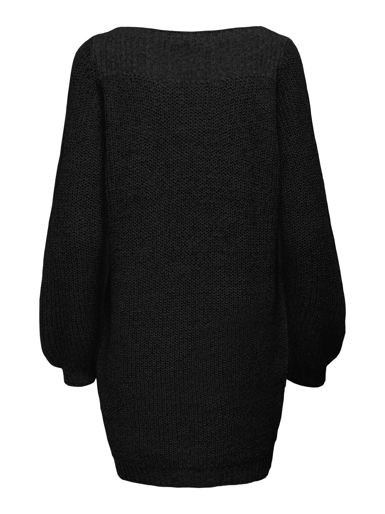 ONLY Mini knitted dress -Black - 15234103