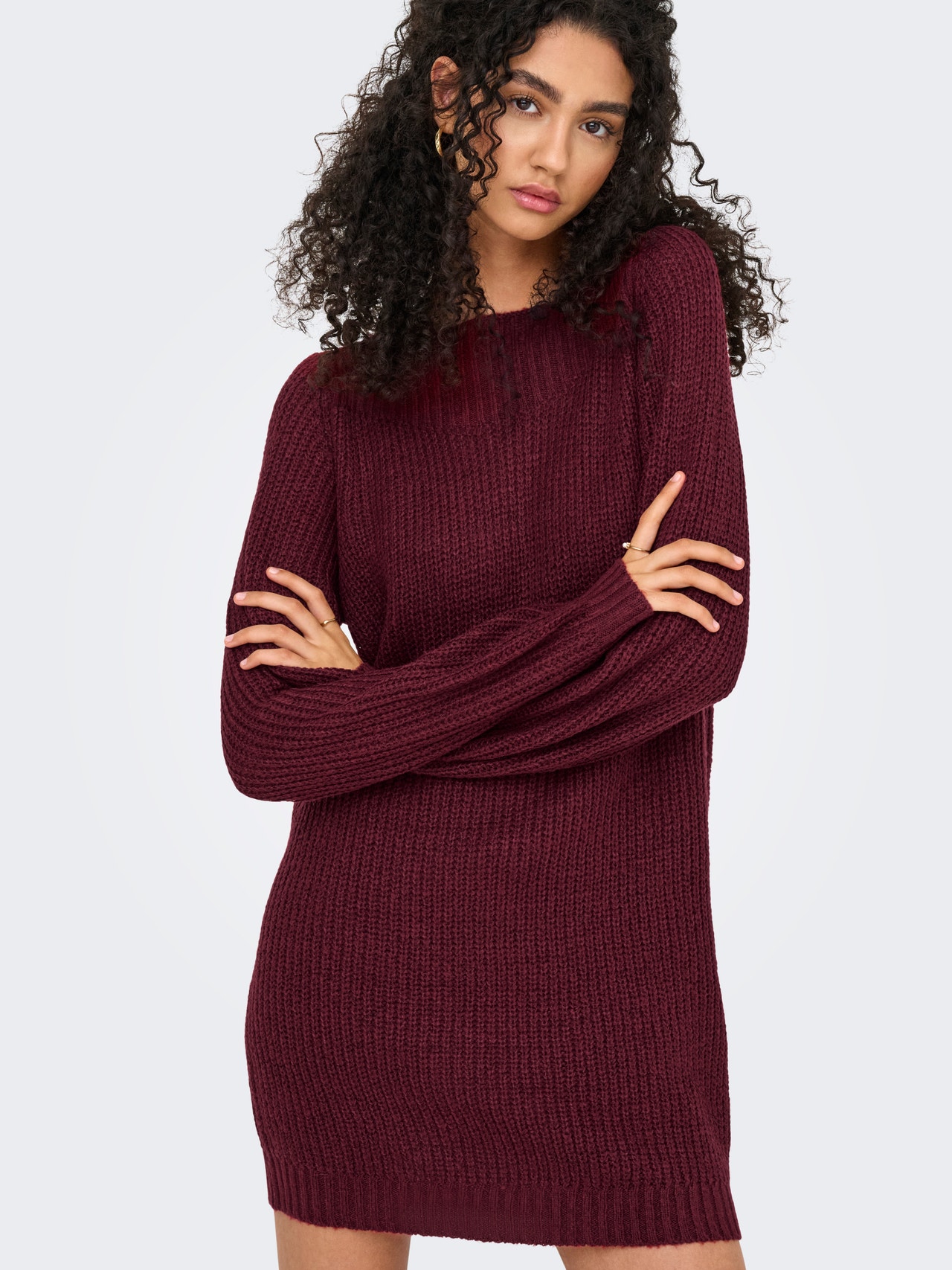 ONLY JDYWHITNEY Korte jurk -Cabernet - 15234103