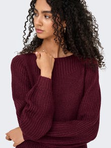 ONLY JDYWHITNEY Korte jurk -Cabernet - 15234103