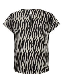 ONLY Printed Top -Birch - 15234106