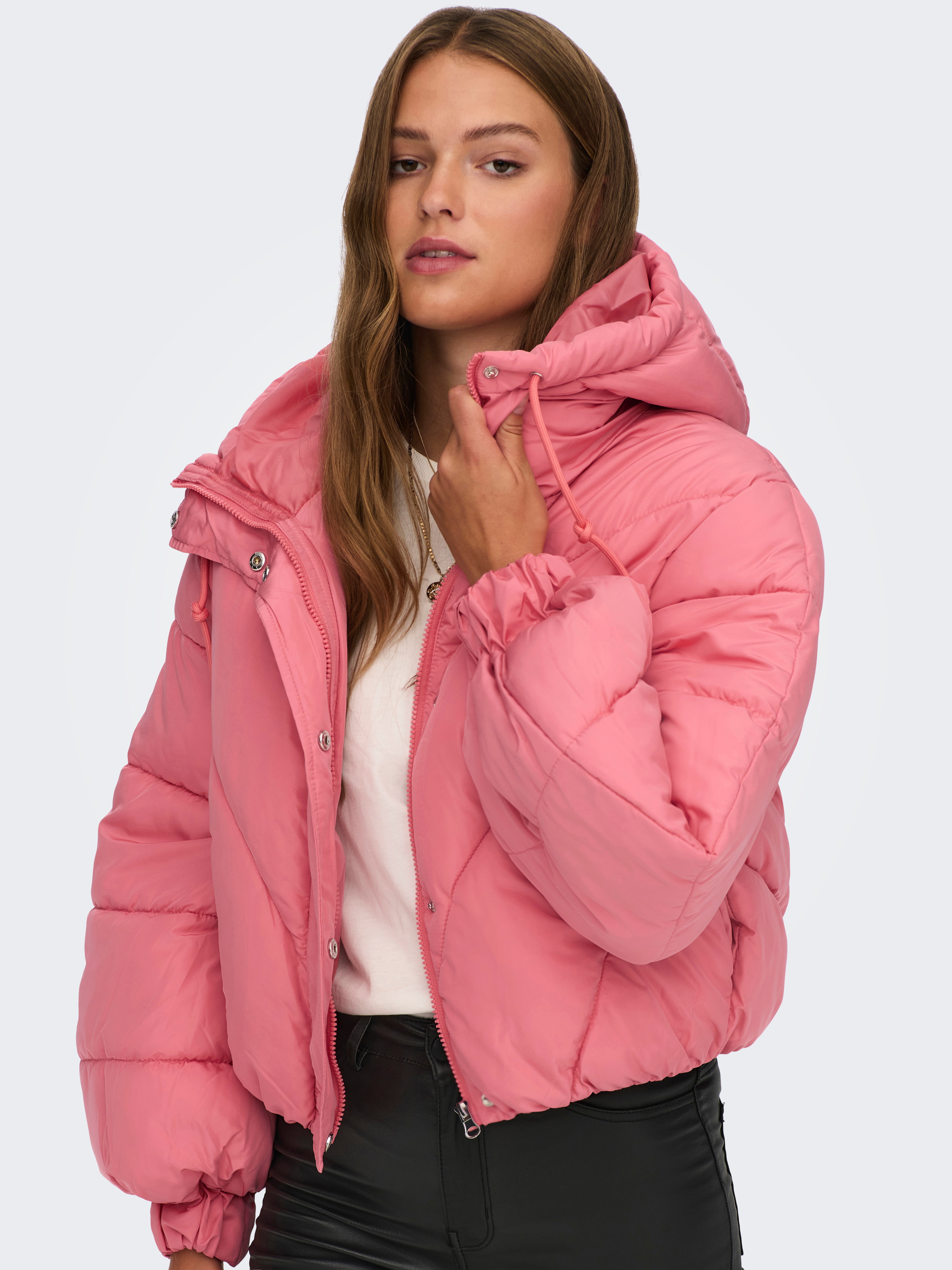 Short puffer Jacket | Medium Rose | ONLY®