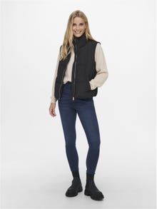 ONLY Gilets anti-froid Col haut -Black - 15234210