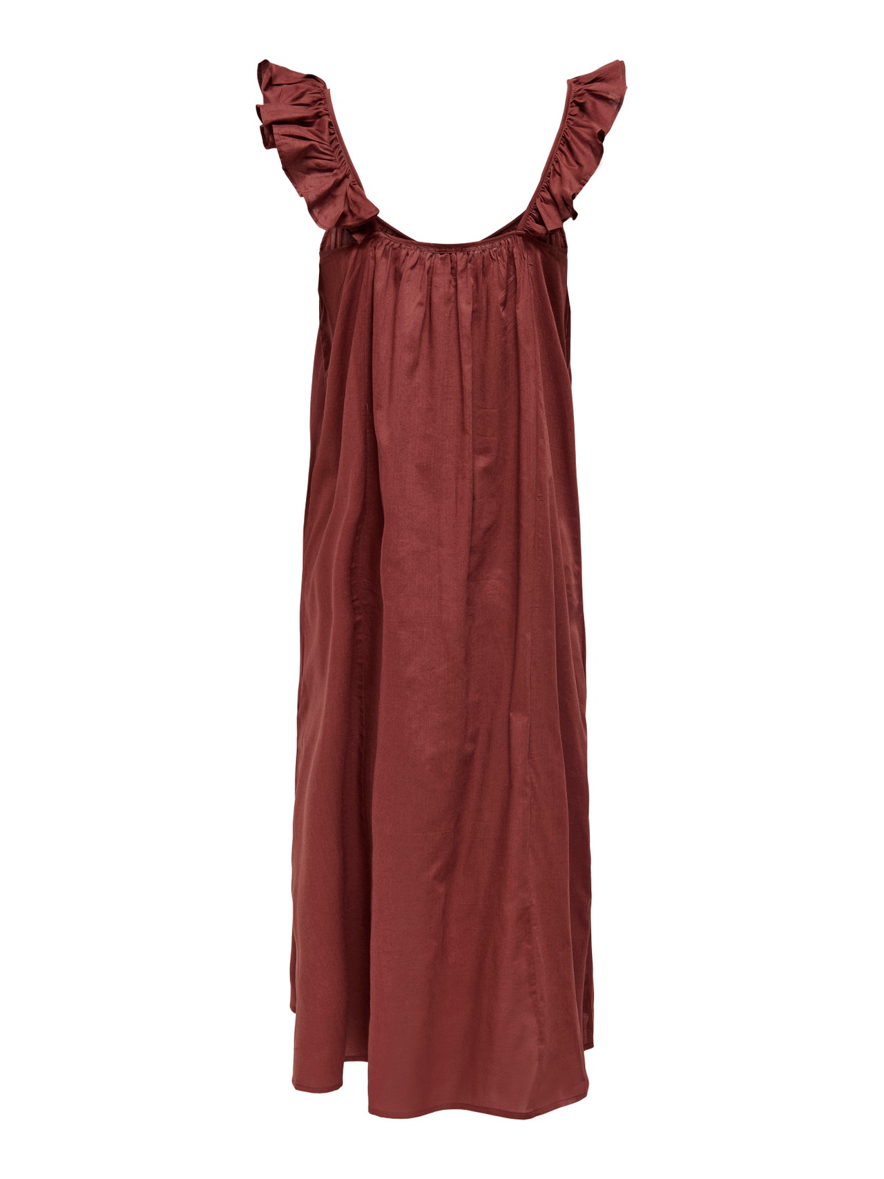 ONLY Locker geschnitten V-Ausschnitt Langes Kleid -Henna - 15234396