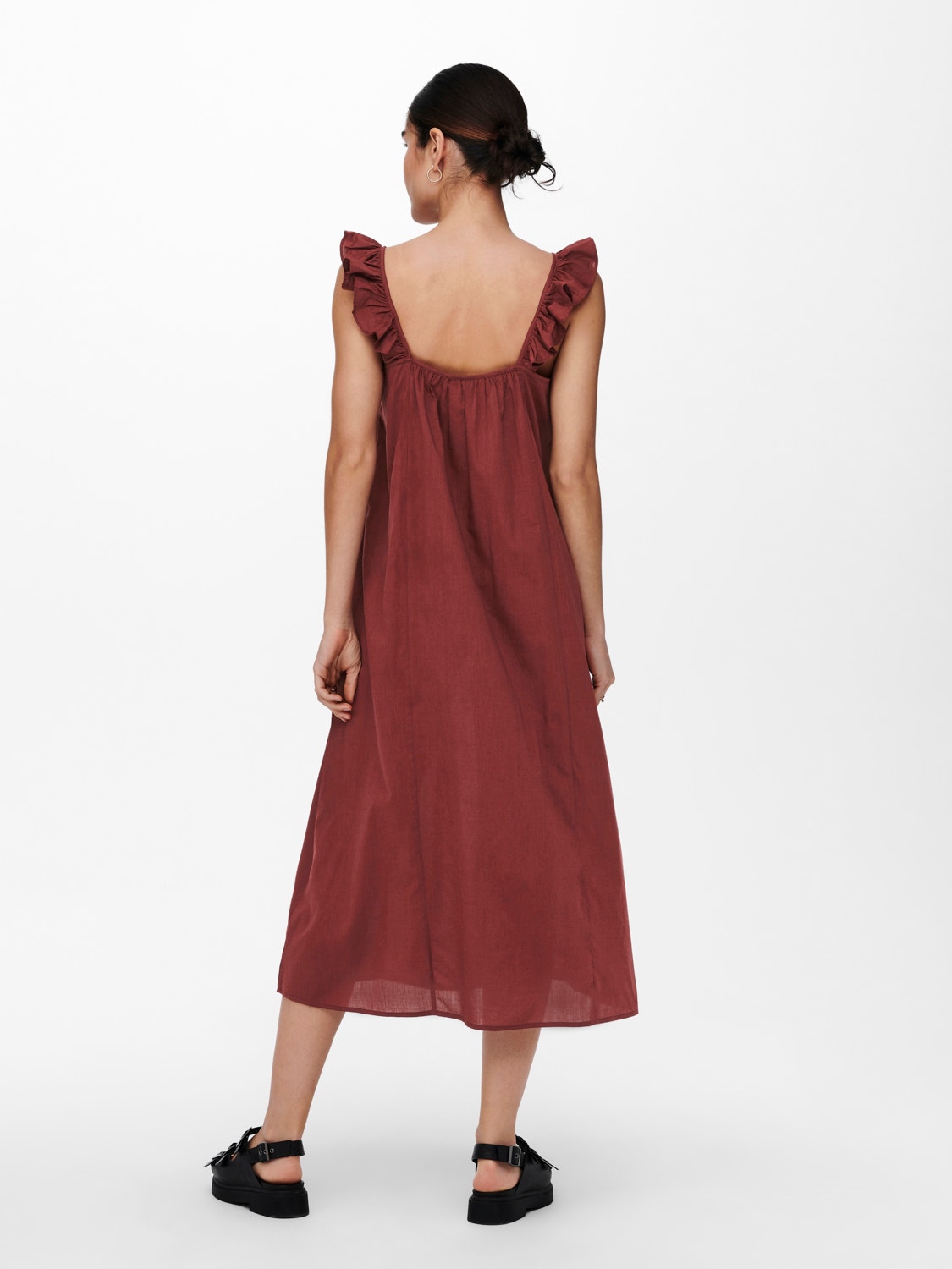 ONLY Sleeveless Midi dress -Henna - 15234396