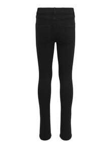 ONLY KONRain reg Skinny fit-jeans -Black - 15234583