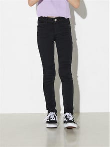 ONLY KONRain reg Skinny fit jeans -Black - 15234583
