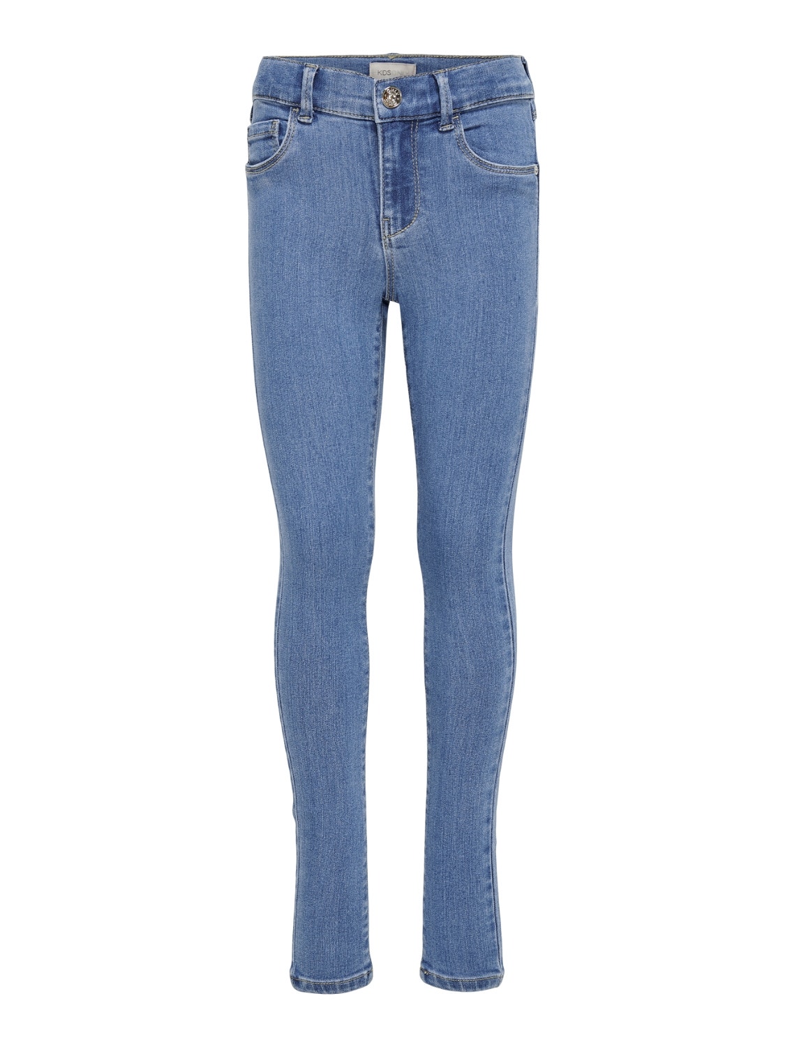 ONLY KONRain lige reg Skinny jeans -Medium Blue Denim - 15234586