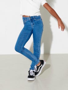 ONLY KonRain lige reg Skinny fit-jeans -Medium Blue Denim - 15234586