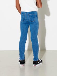ONLY KONRain Life Reg Skinny Fit Jeans -Medium Blue Denim - 15234586
