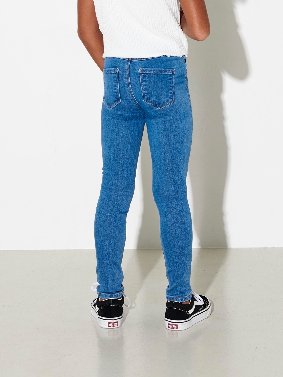 ONLY KonRain lige reg Skinny fit-jeans -Medium Blue Denim - 15234586