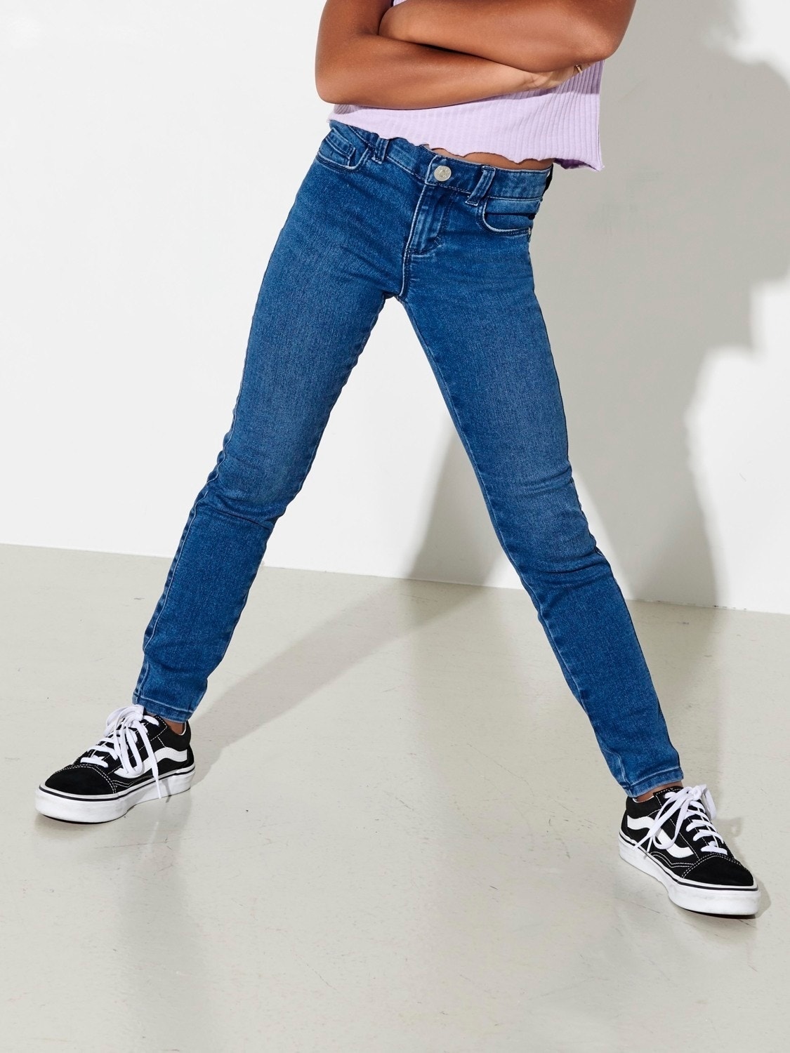 ONLY Jeans Skinny Fit -Medium Blue Denim - 15234600