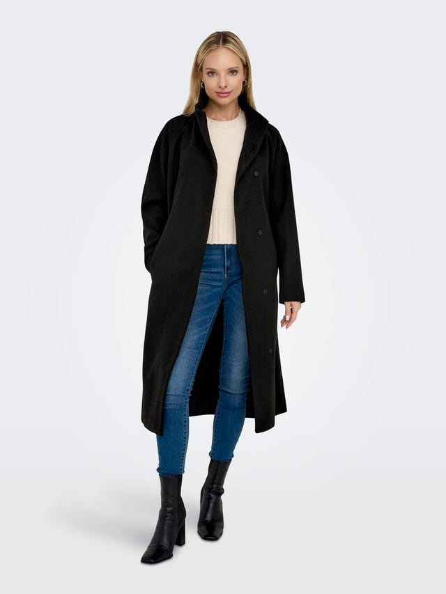 ONLY High neck Coat - 15234634