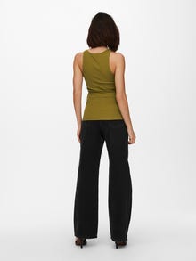 ONLY Tavapärane lõige Ümmargune kaelus Särgik -Plantation - 15234659