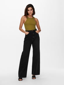 ONLY Tavapärane lõige Ümmargune kaelus Särgik -Plantation - 15234659