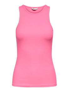 ONLY De canalé Camiseta de tirantes -Sachet Pink - 15234659