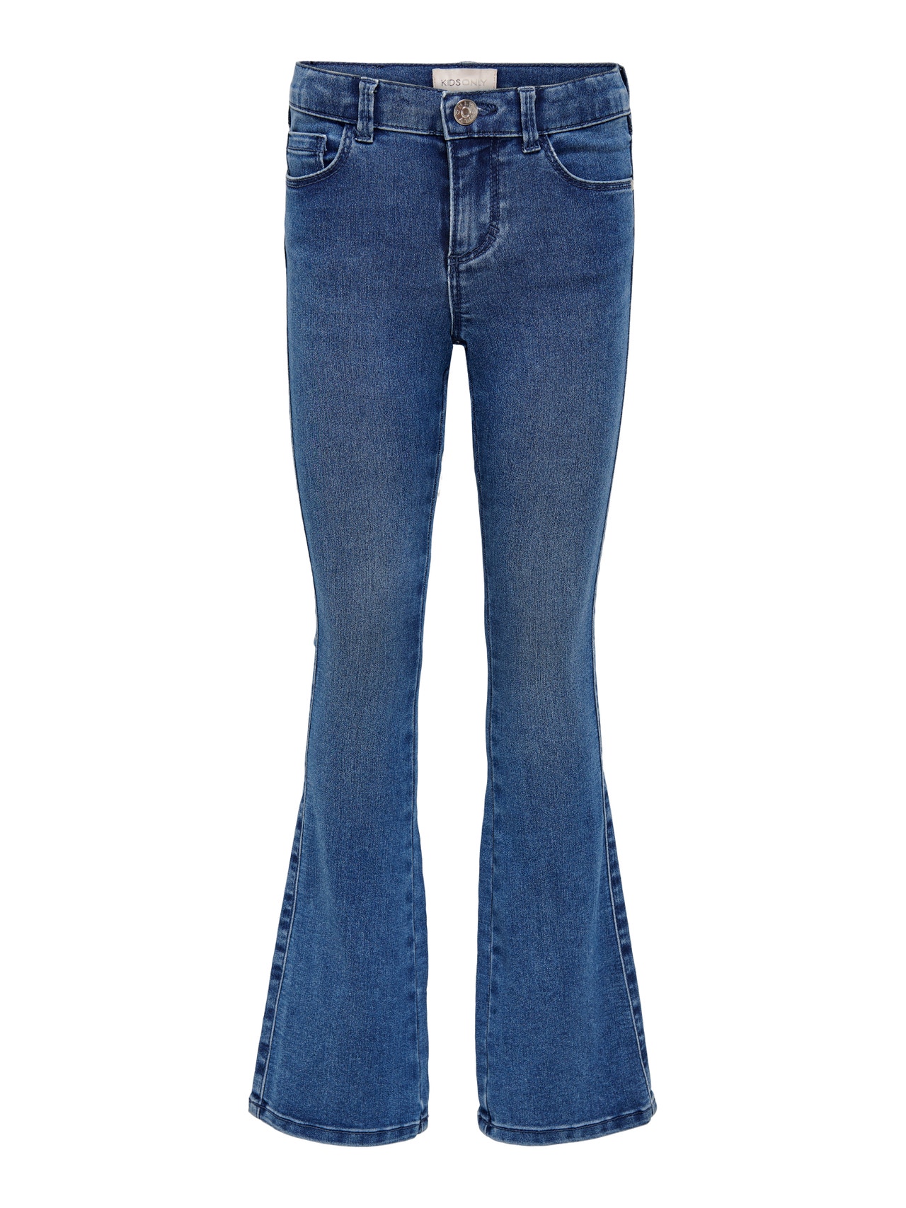 ONLY Alt laienev lõige Teksad -Medium Blue Denim - 15234678