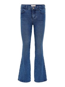 ONLY Alt laienev lõige Teksad -Medium Blue Denim - 15234678