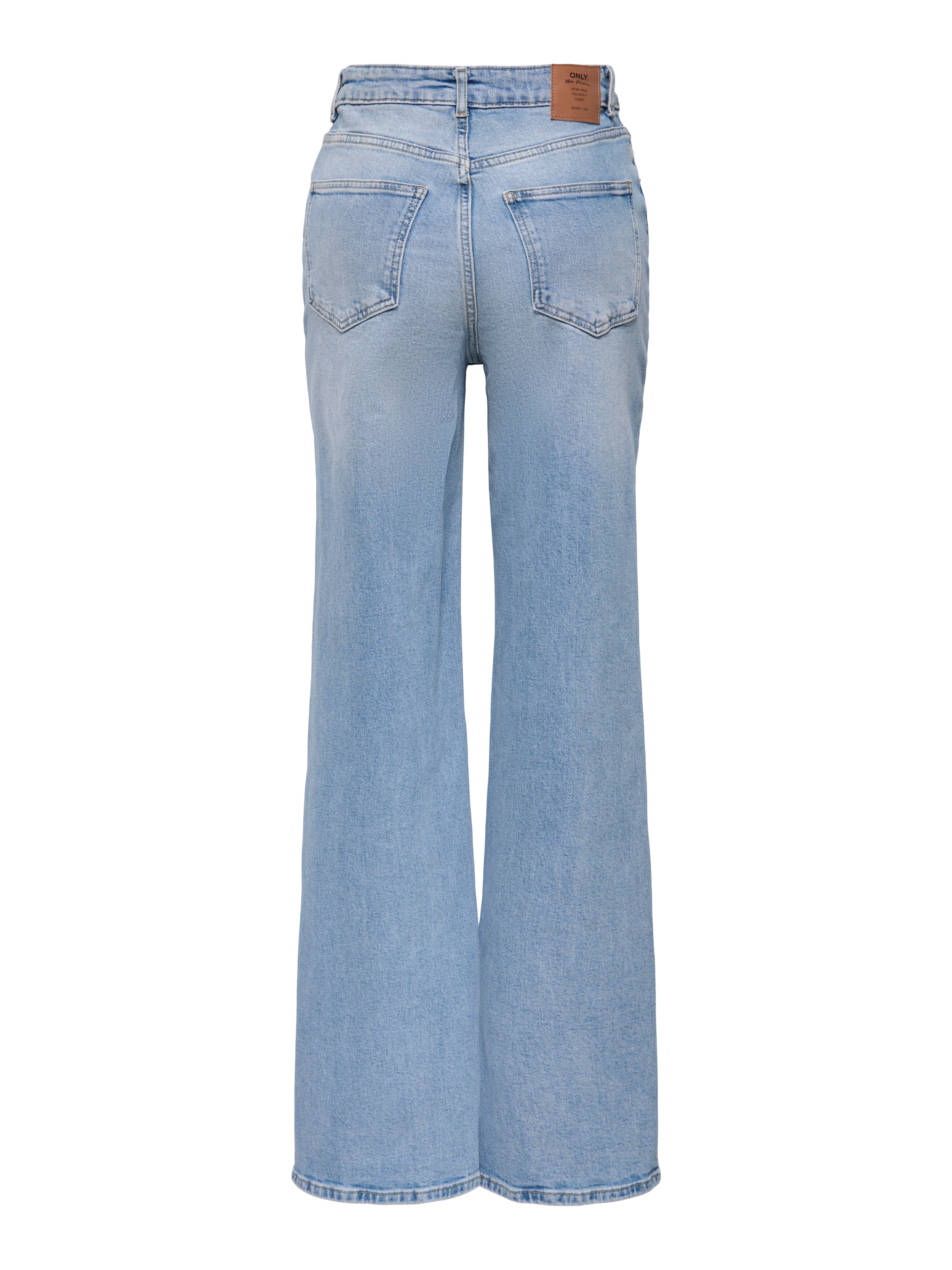 Thumbnail - Onljuicy Hohe Taille Weiter Beinschnitt Jeans