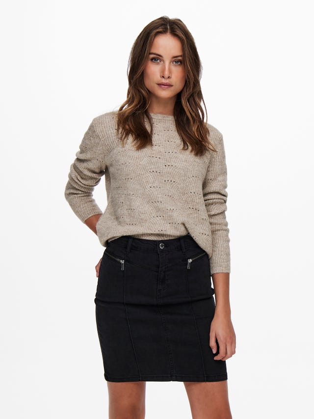 ONLY Round Neck Pullover - 15234745