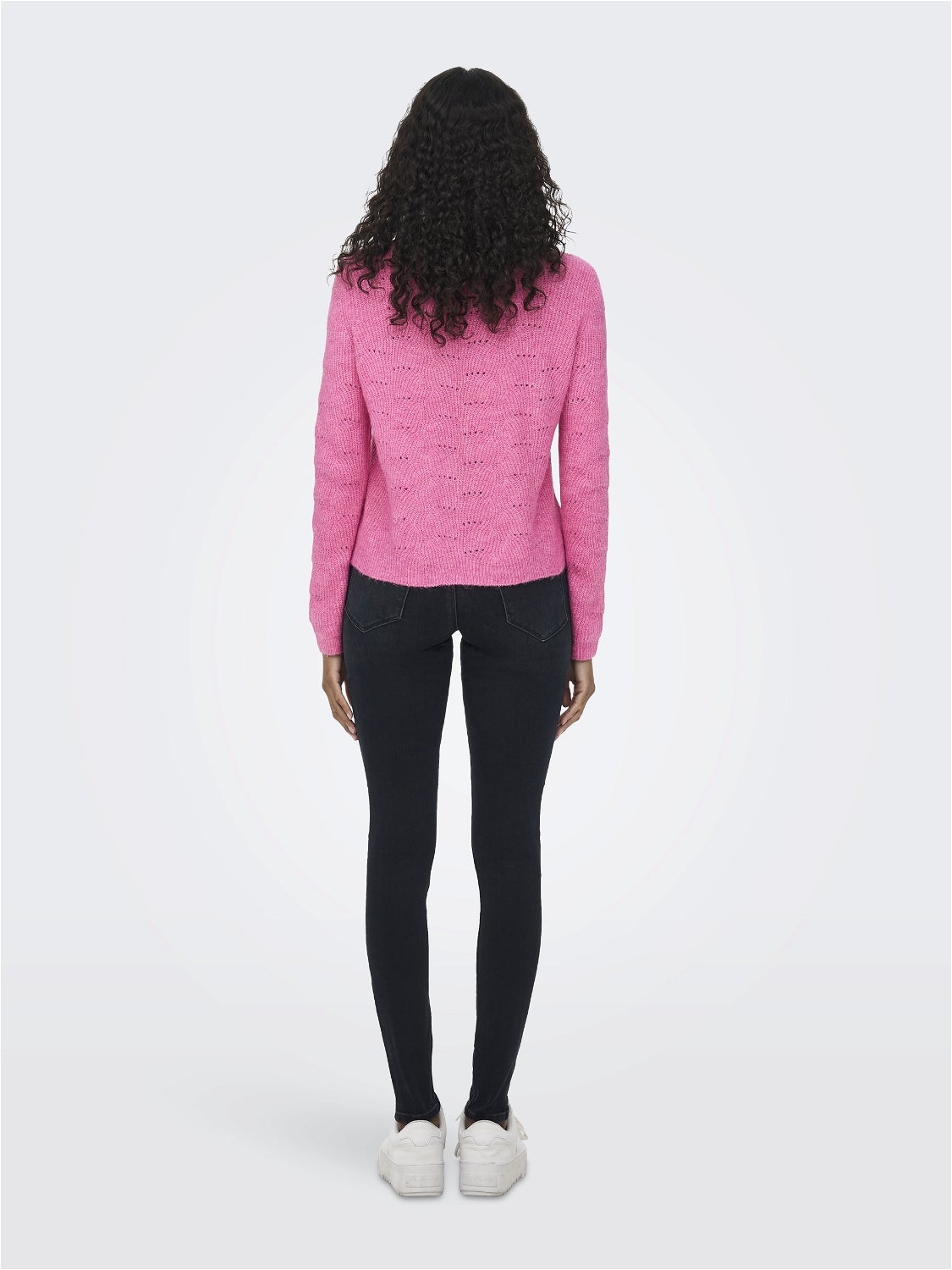 Rose colored outlet sweater