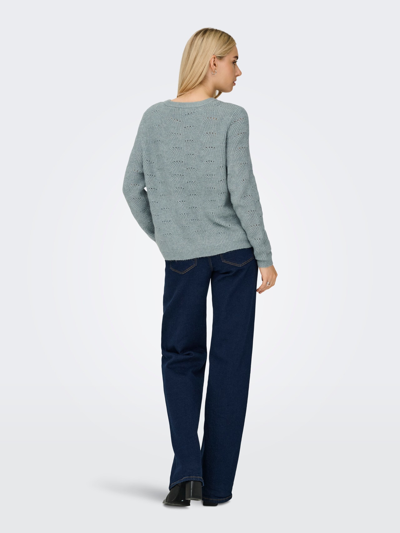 ONLY ONLLOLLI Stickad tröja -Abyss - 15234745