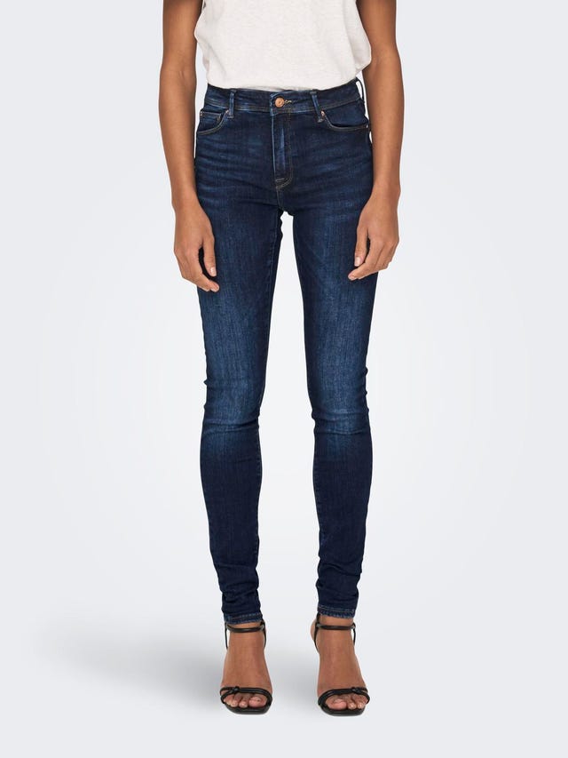 ONLY Skinny Fit Mittlere Taille Jeans - 15235035