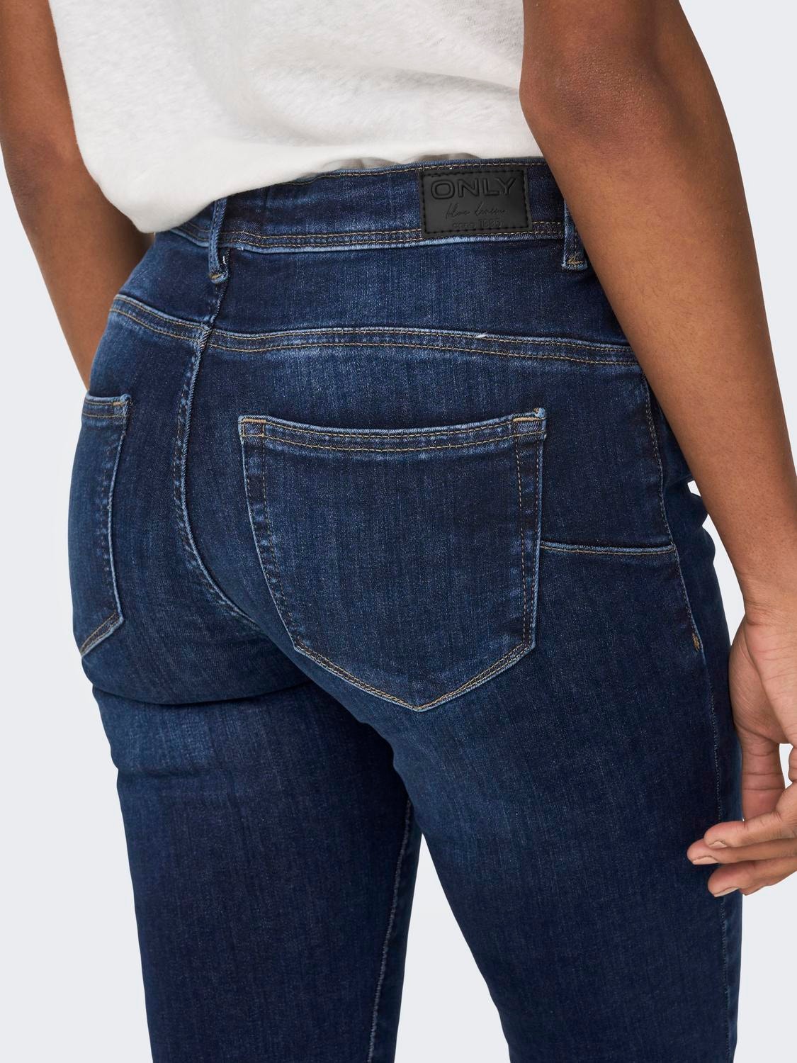 ONLY ONLPush modelador Jeans skinny fit -Dark Blue Denim - 15235035