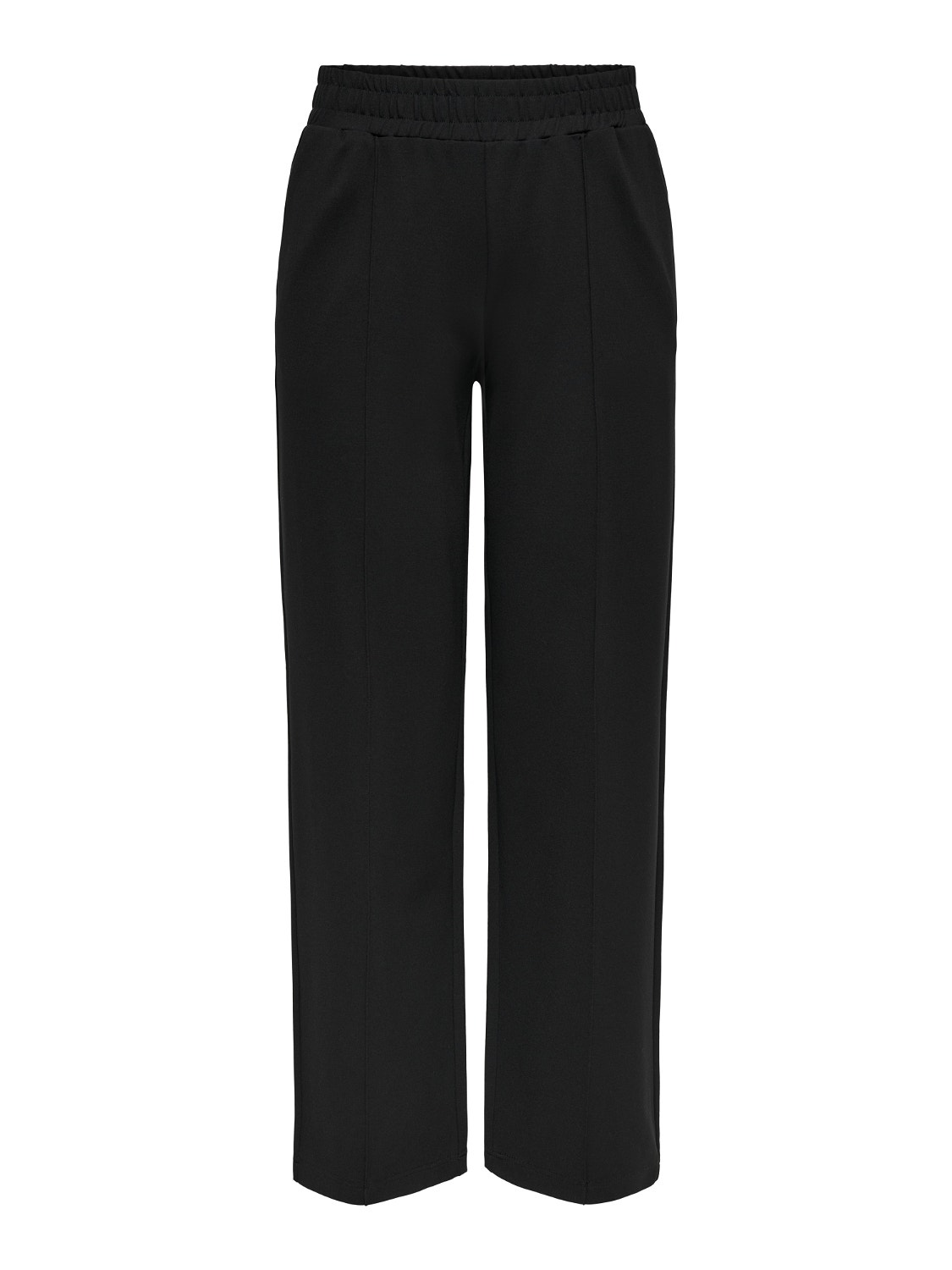 ONLY Loose Fit Mid waist Trousers -Black - 15235076