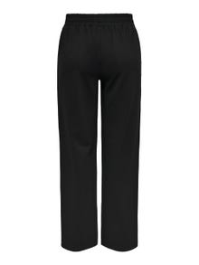 ONLY Loose Fit Mid waist Trousers -Black - 15235076