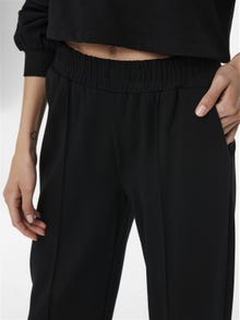 ONLY Pantalons Loose Fit Taille moyenne -Black - 15235076