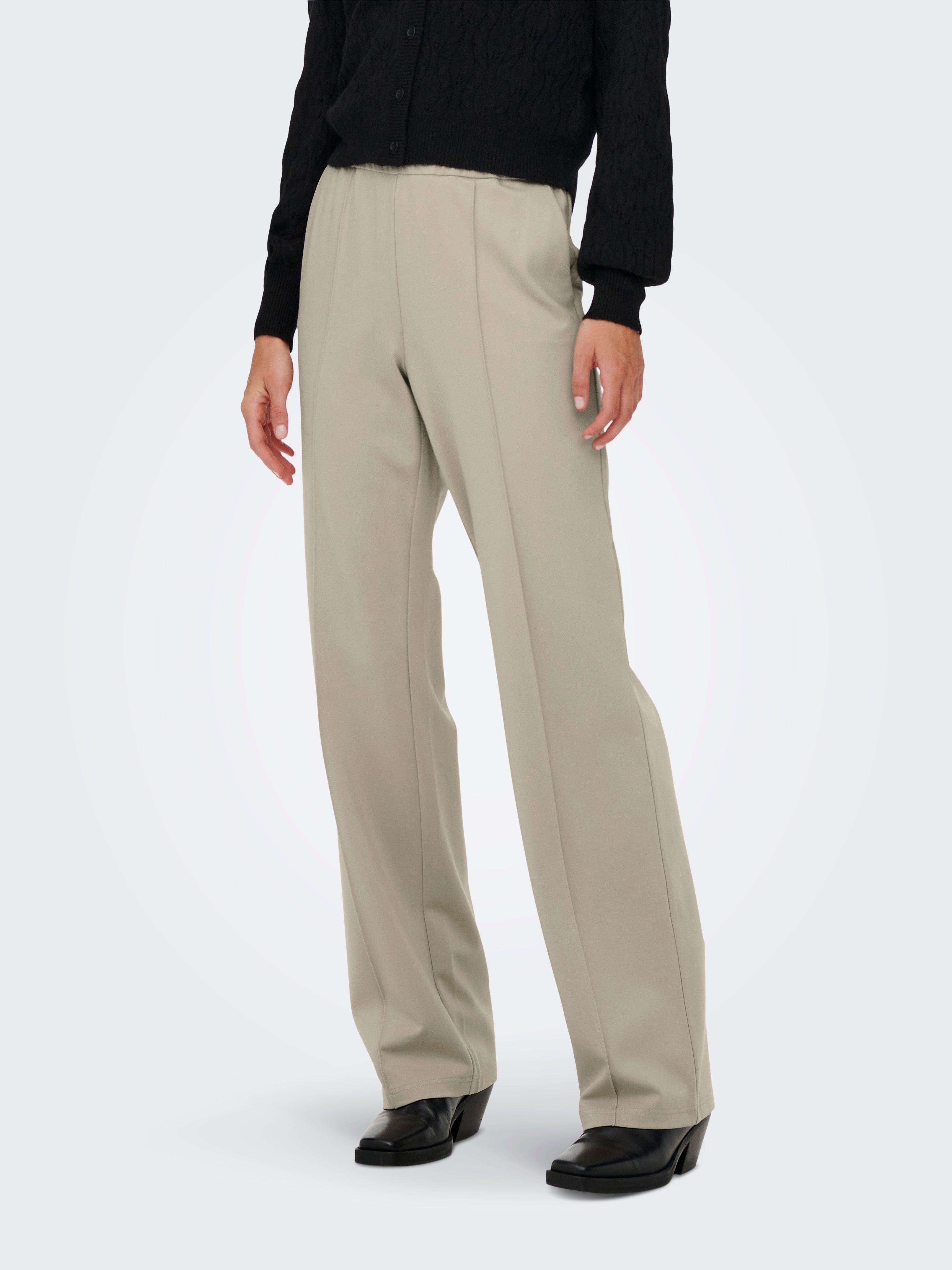 Onlpoptrash-suki Locker Geschnitten Hose Mit Weitem Beinschnitt