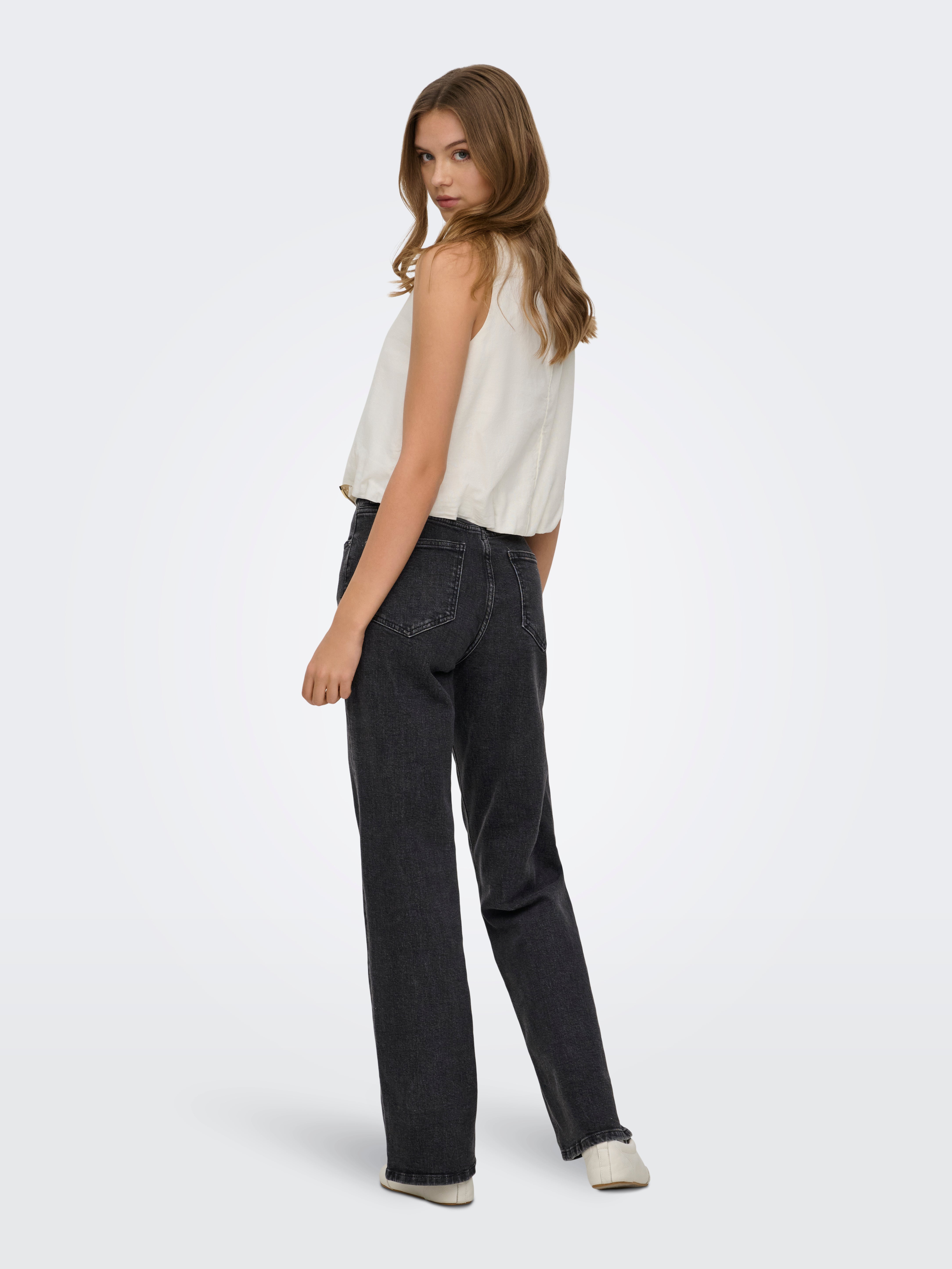 Only / Damen-Jeans / ONLJUICY HW WIDE LEG DNM REA NOOS