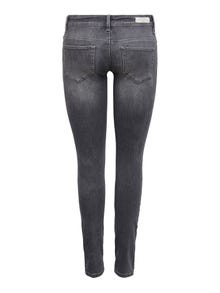 ONLY Izdilis Fit Super zems viduklis Džinsi -Grey Denim - 15235413