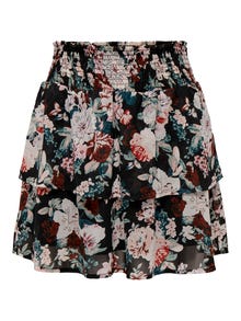 ONLY Short Smock Skirt -Black - 15235765