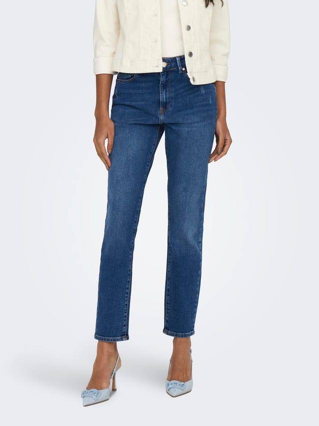 ONLY ONLEmily High Waist Straight Jeans - 15235791