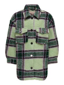 ONLY Checked Jacket -Silt Green - 15235975
