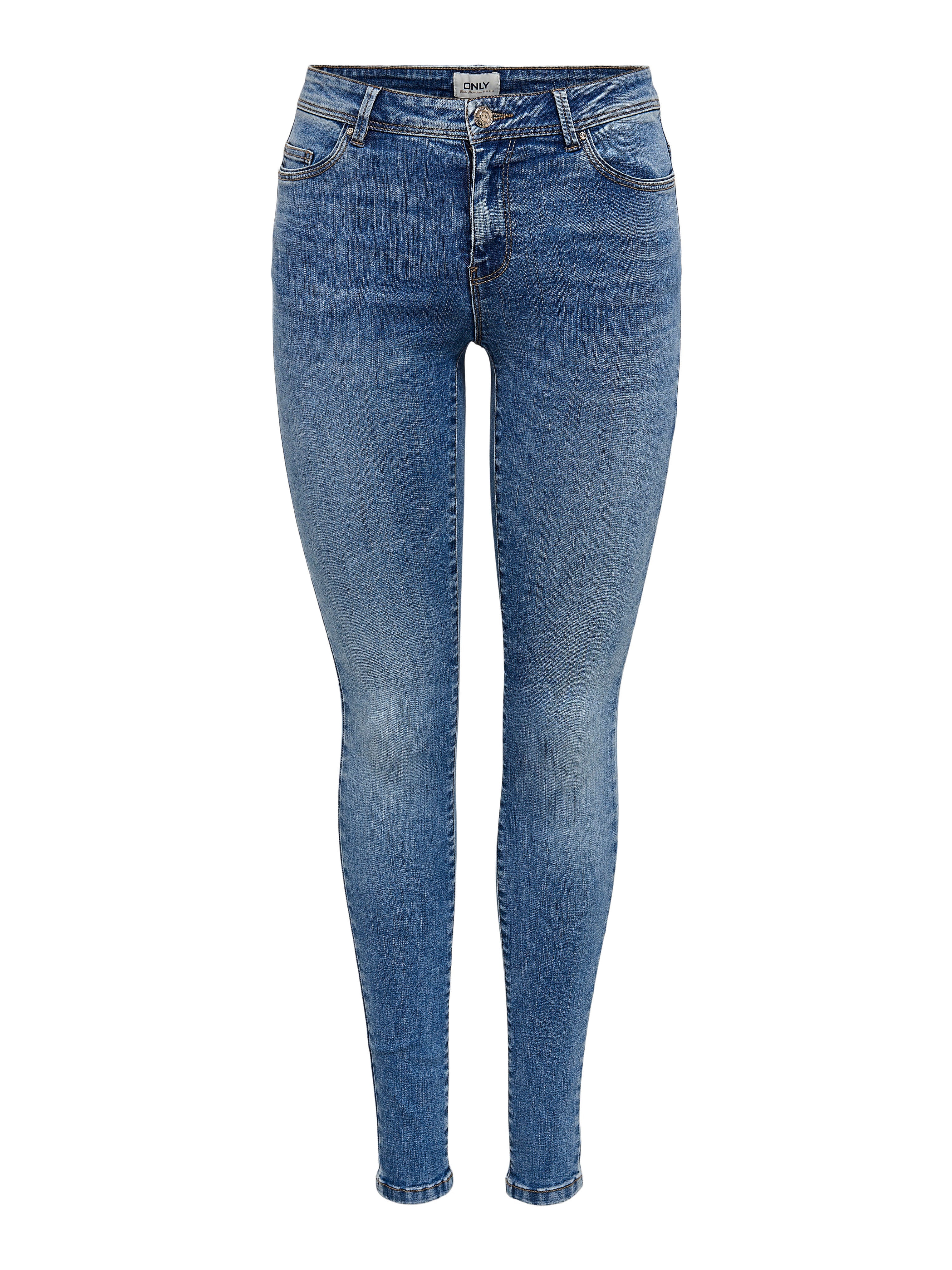 Thumbnail - Onlwauw Mittlere Taille Skinny Fit Jeans
