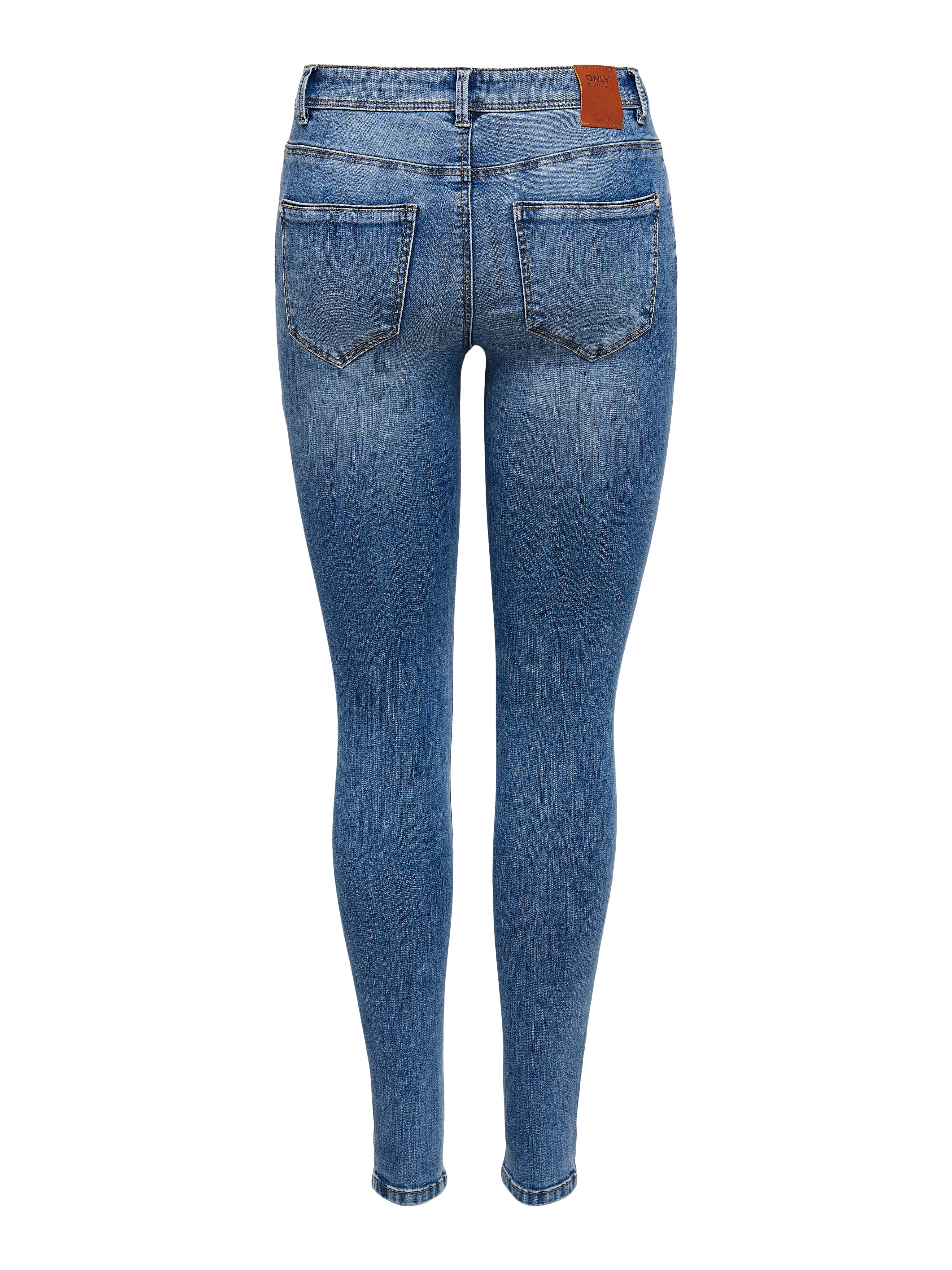 Thumbnail - Onlwauw Mittlere Taille Skinny Fit Jeans